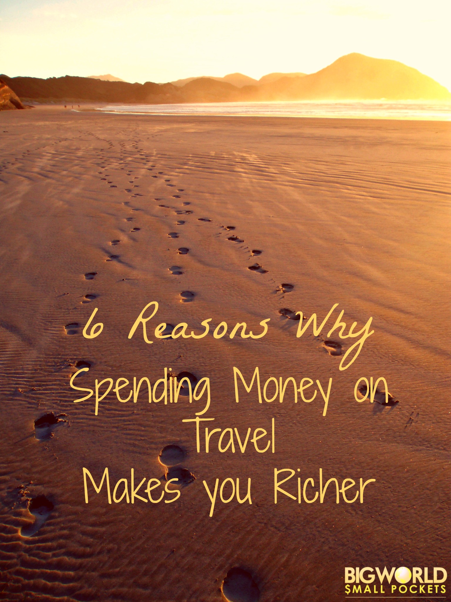 spending money on travel