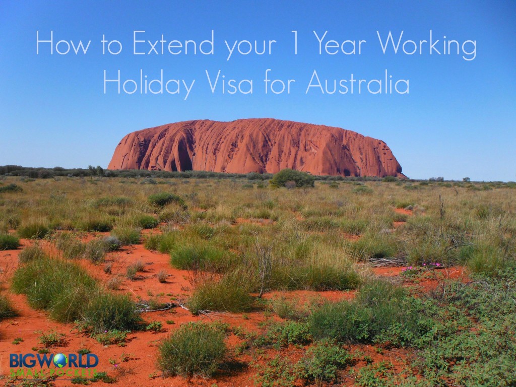 Extend your 1 Year Working Holiday Visa