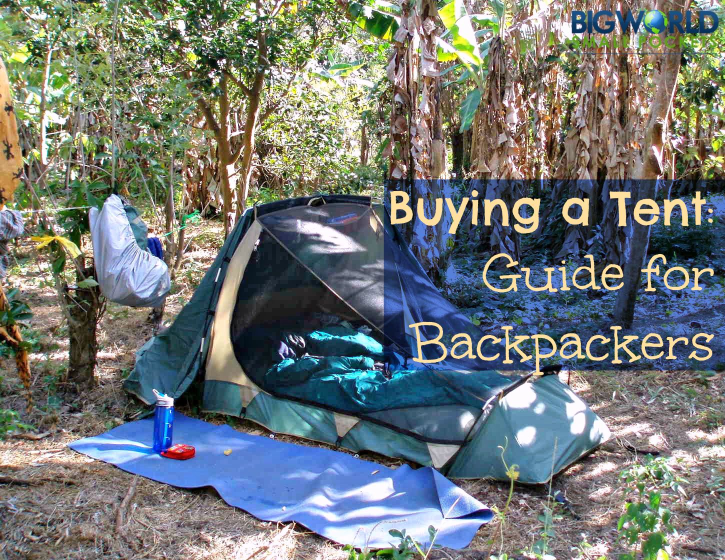 Buying a Tent Guide for Backpackers