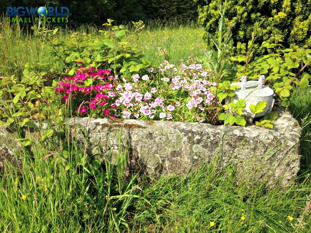 Stone trough