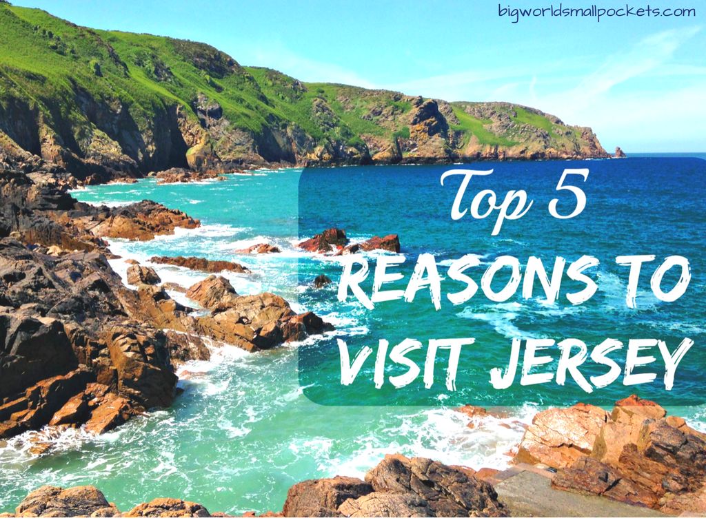 Economisch Pijnstiller stoomboot Top 5 Reasons to Visit Jersey, Channel IsIands (the most southerly place in  Britain) - Big World Small Pockets