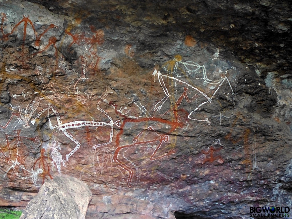 Australia, Kakadu, Nourlangie Rock Art