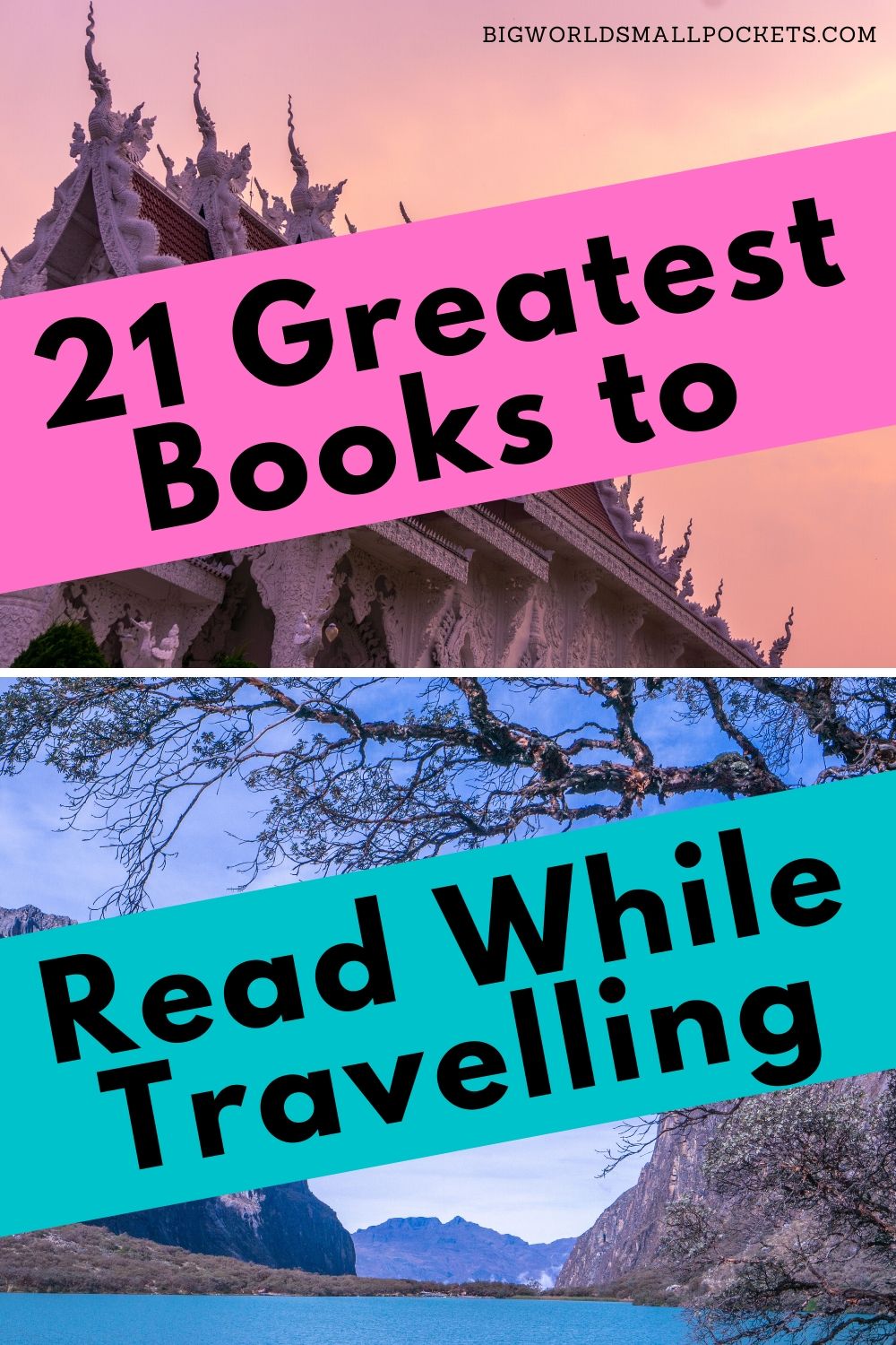 21 Greatest Books to Read While Travelling