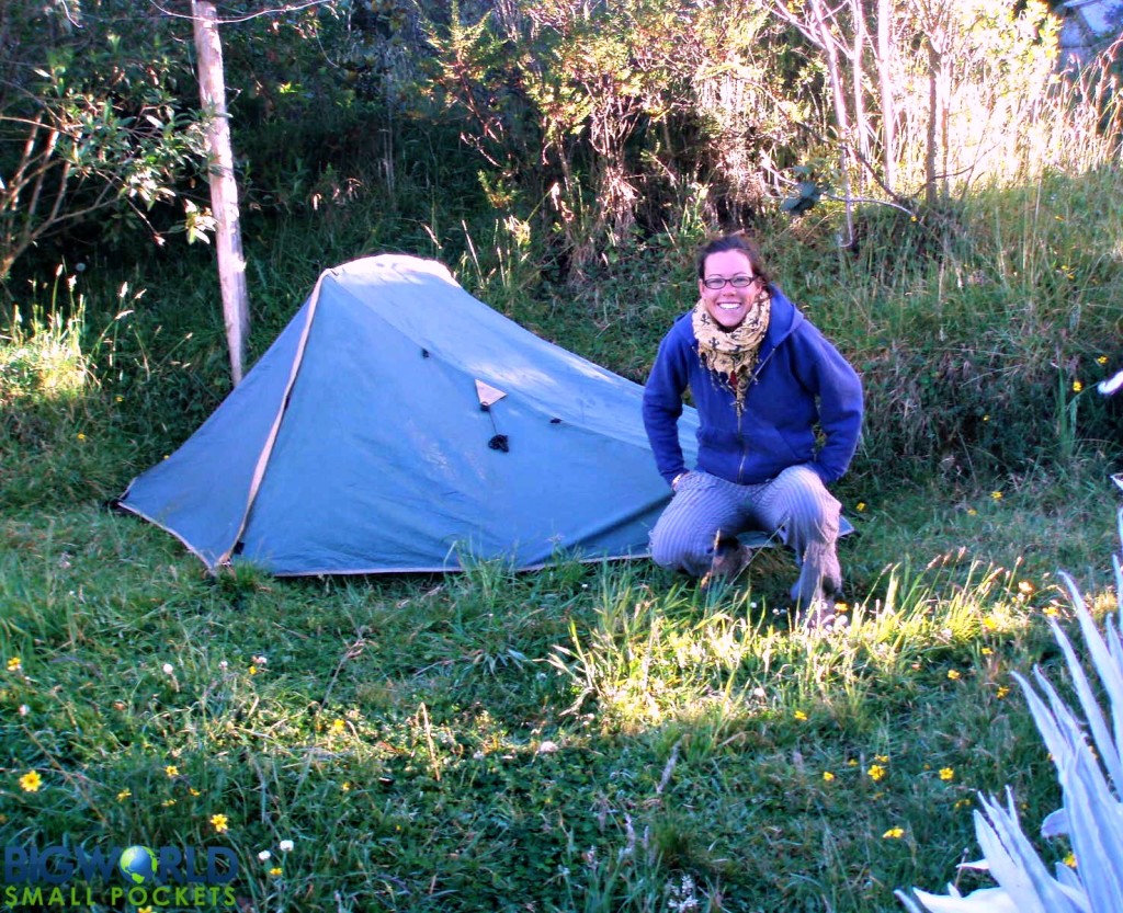 Tent in Colombia