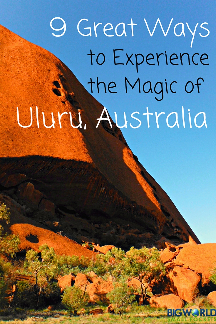 From hiking to flying, riding to diving - here are the best ways you can soak up the full magic and magnificence of Australia's incredible Uluru {Big World Small Pockets}