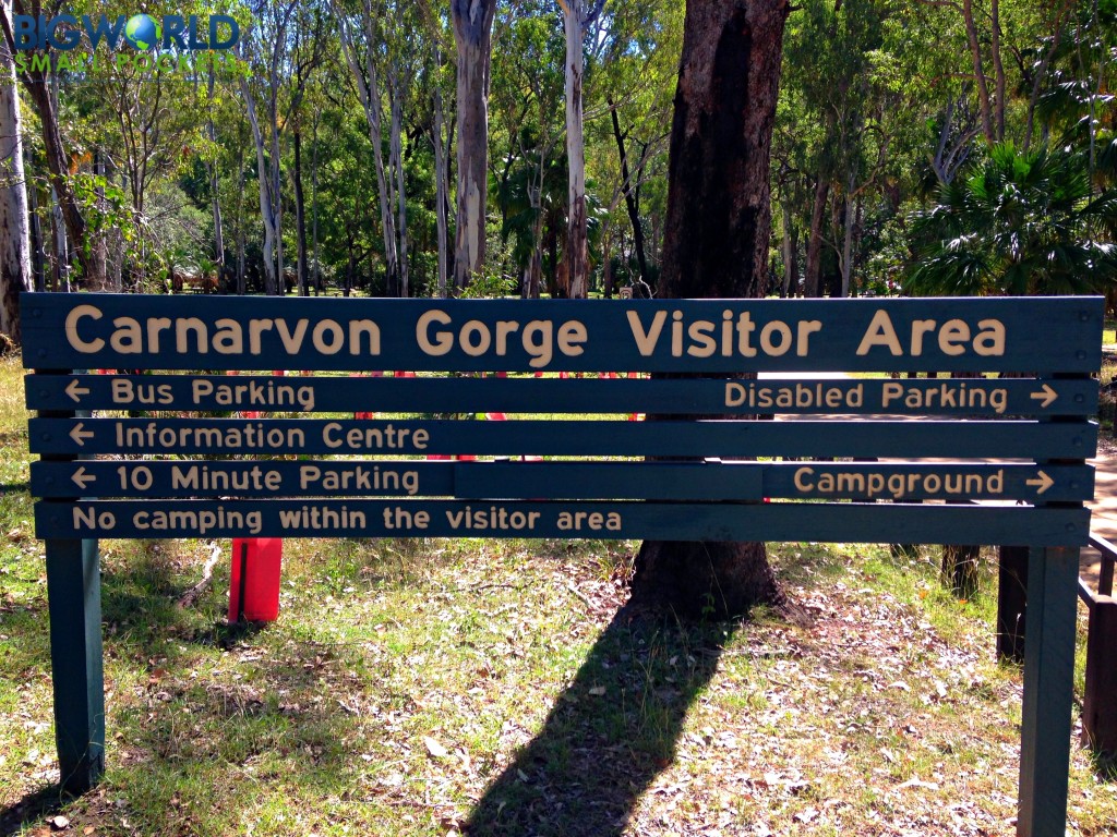 Carnarvon Gorge Visitor Area