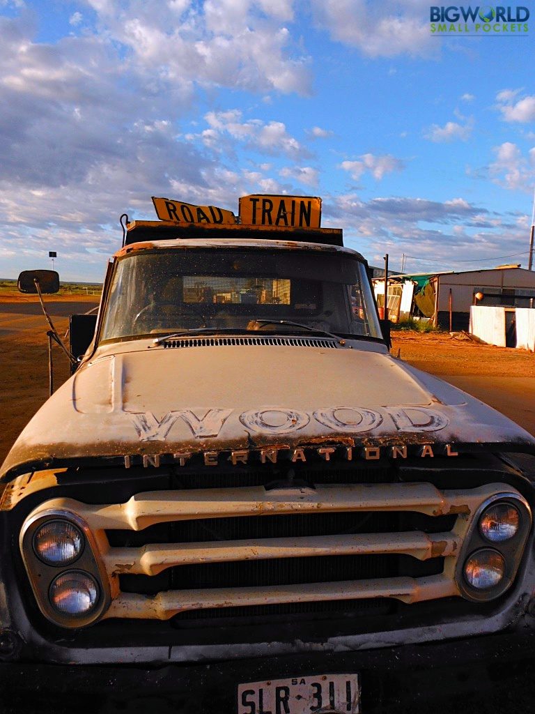 Australia, Oodnadatta, Road Train