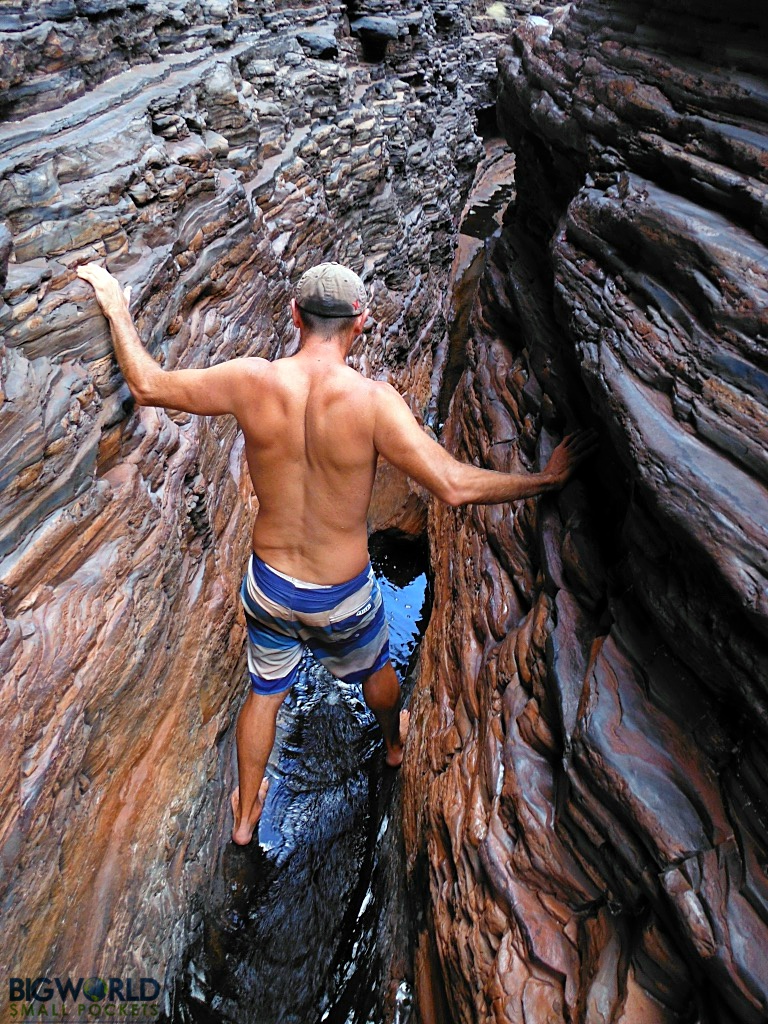 Australia, Karijini, Spider Walk