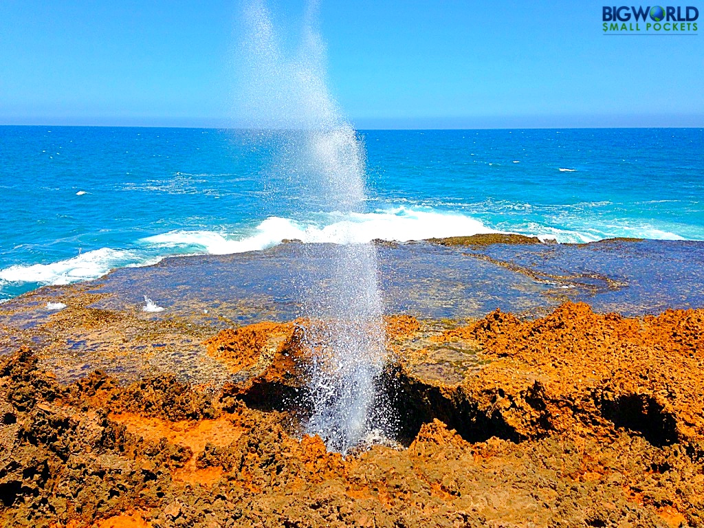 Australia, Carnarvon, Quobba Blowholes