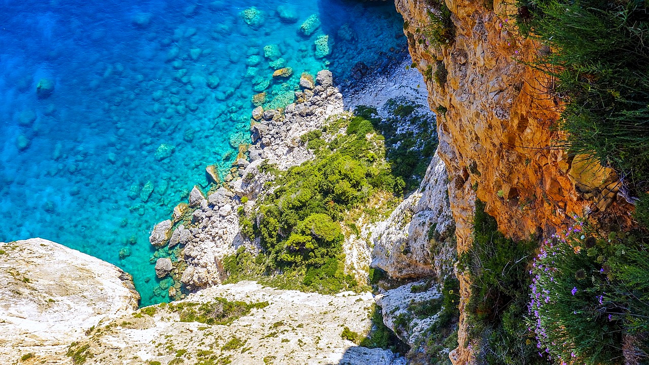 Greece, Crete, Cliffs