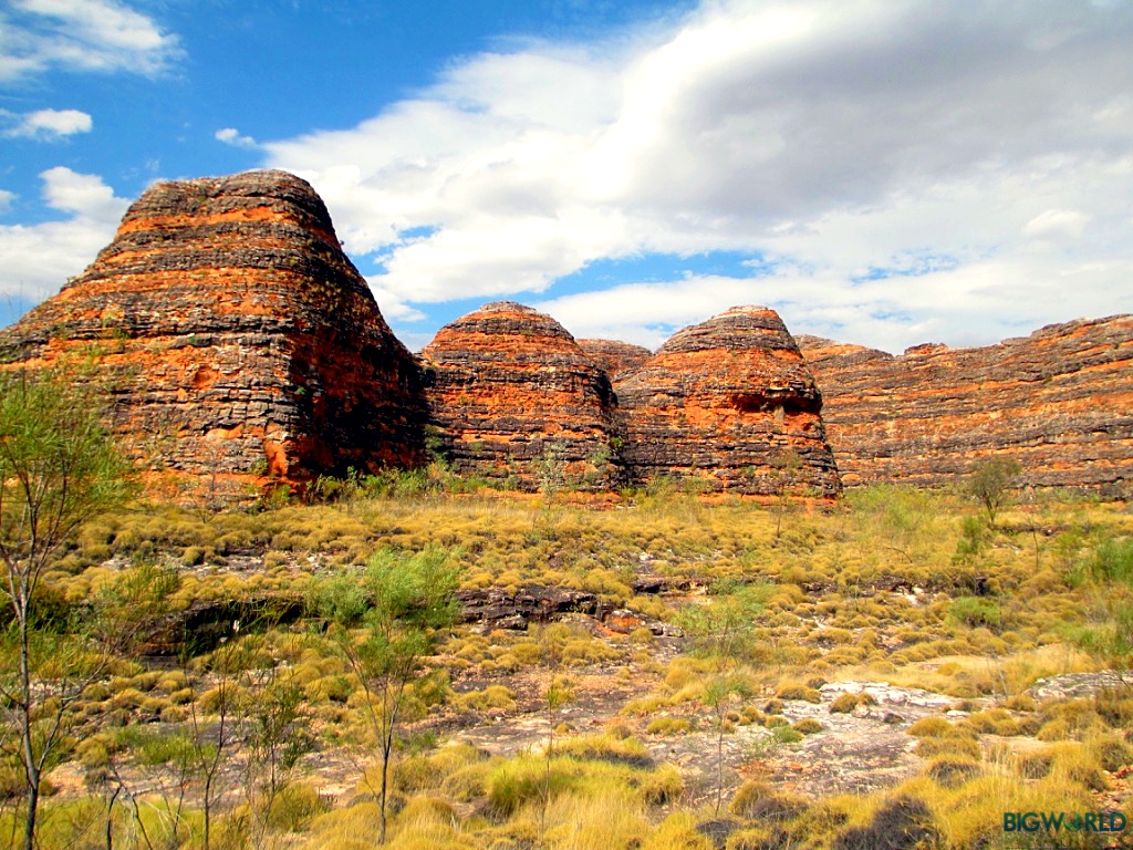 Australia, Purnululu NP, Domes