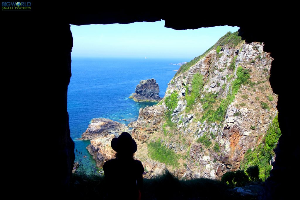 Channel Islands, Sark, Window in the Rock