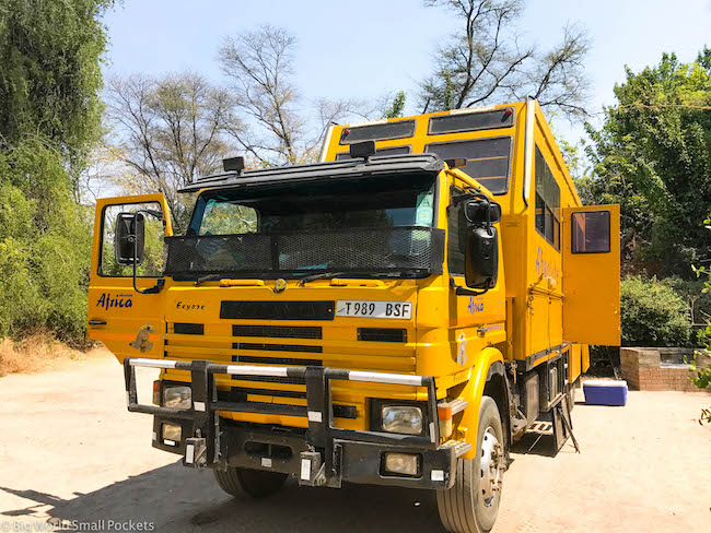 Absolute Africa, Zambia, Big Yellow Truck