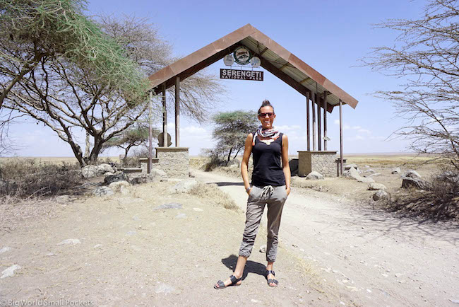 Tanzania, Serengeti, Entrance