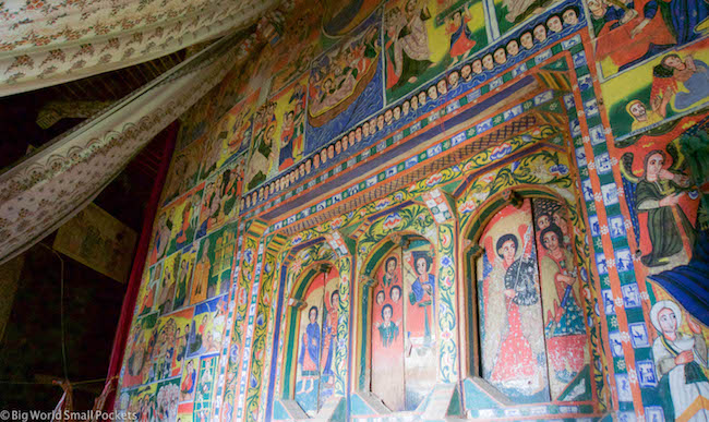 Ethiopia, Bahar Dar, Monastery Art