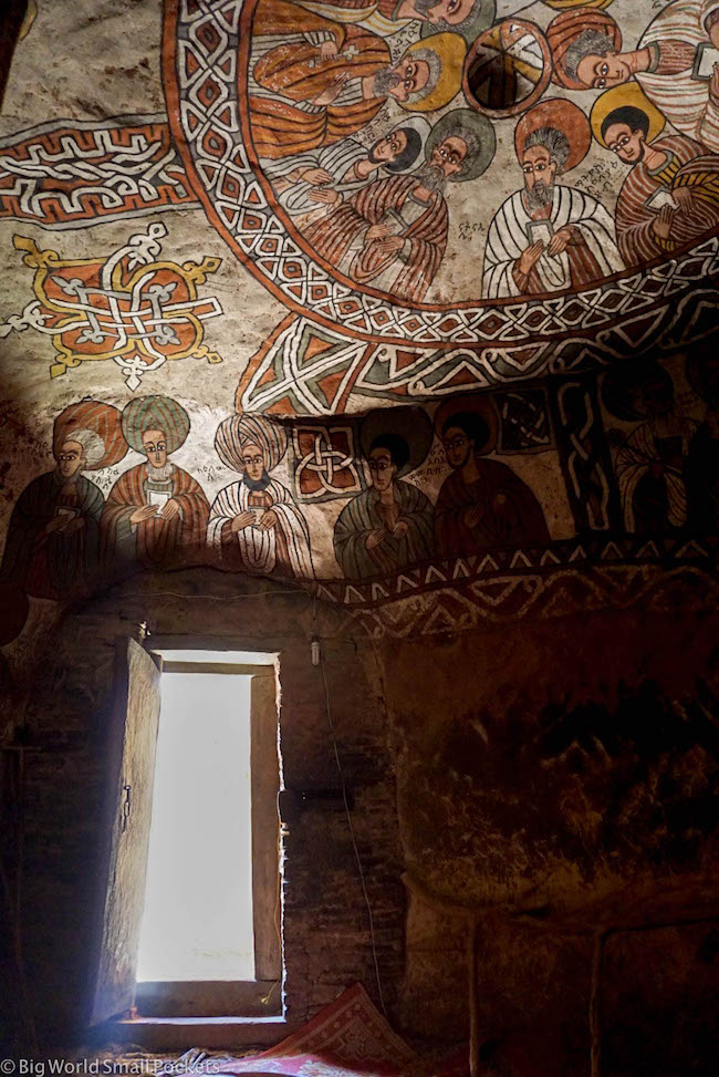 Ethiopia, Tigray Churches, Abuna Yemata Doorway