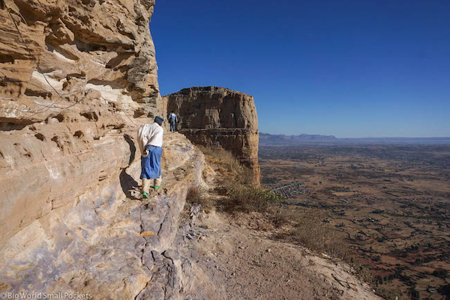 Ethiopia, Tigray, Daniel Korkor Entrance