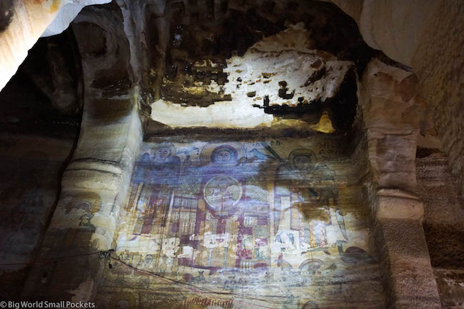 Ethiopia, Tigray, St George's Church Murals