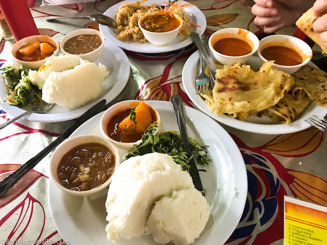 Tanzania, Dar Es Salaam, Local Food