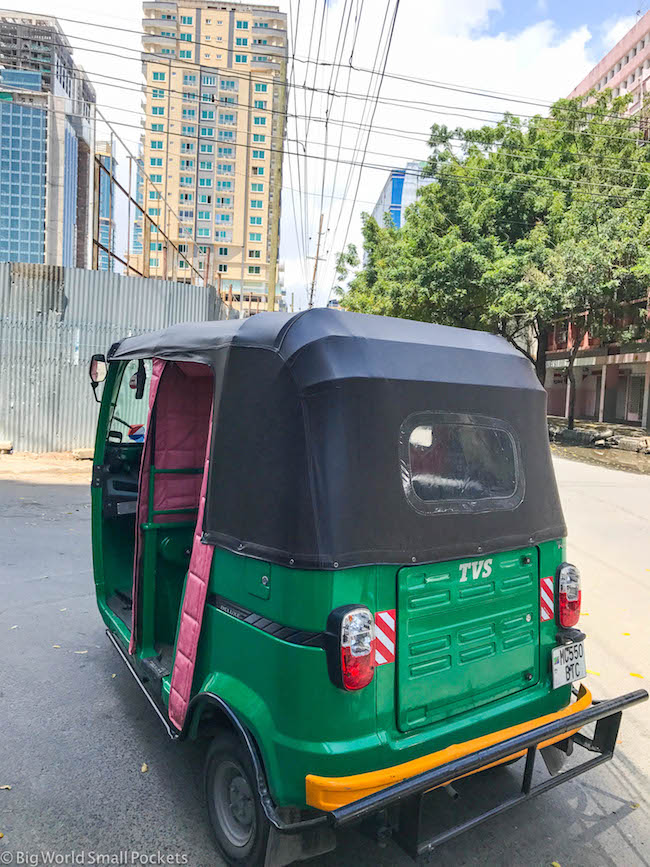 Tanzania, Dar Es Salaam, Tuk-Tuk