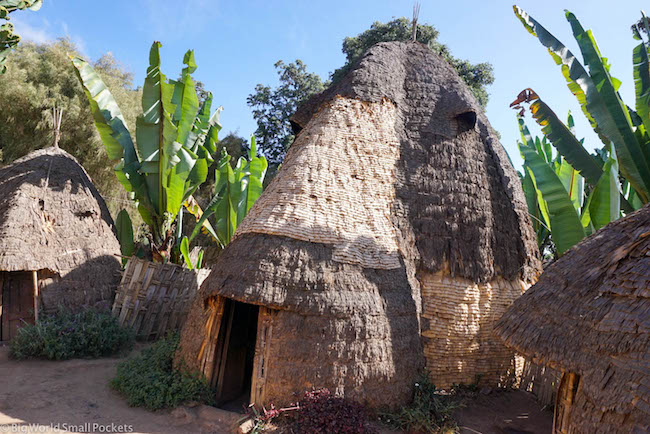 Ethiopia, Dorze Village, House