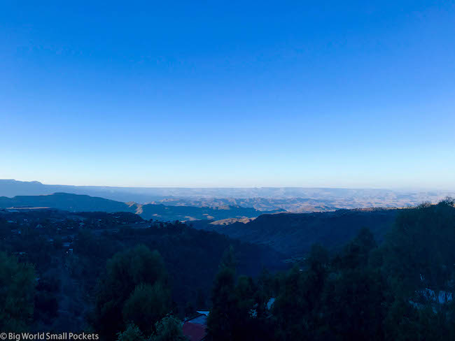 Ethiopia, Lalibela, Mountain Views