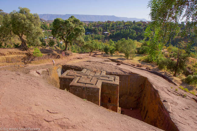 Ethiopia, Lalibela, St George's Church