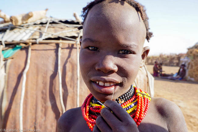 Ethiopia, Omo Valley, Daasanach Girl