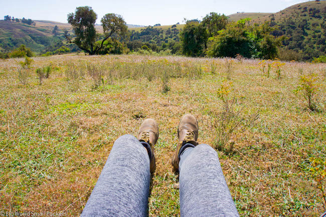 Ethiopia, Simien Mountains, Hiking Legs