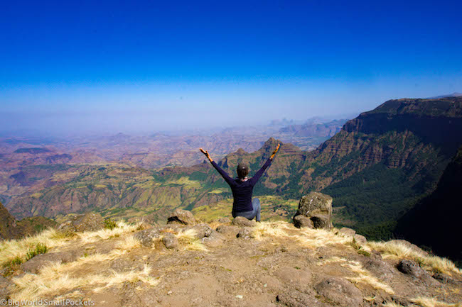 Ethiopia, Simien Mountains, Me