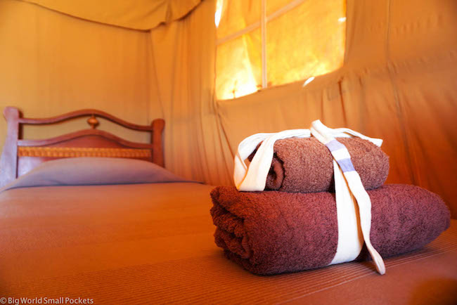 Sudan, Meroe, ITC Camp Towels