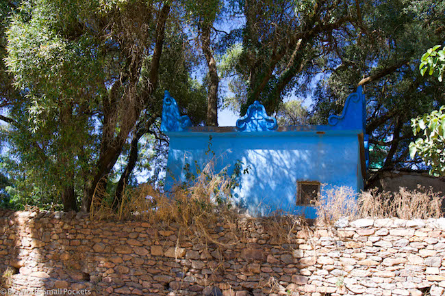 Ethiopia, Axum, Blue House