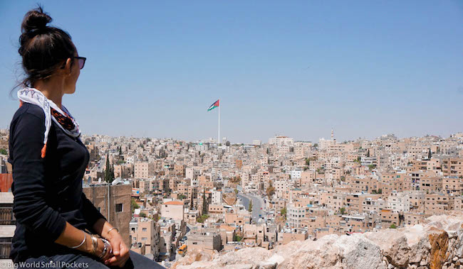 Jordan, Amman, Citadel Views