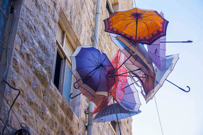 Jordan, Amman, Umbrella Street