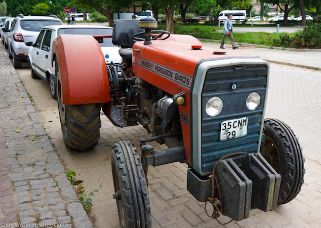 Turkey, Selcuk, Tractor