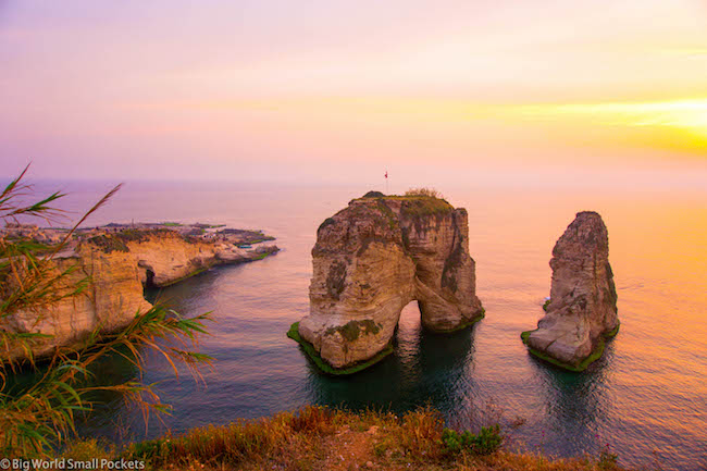 Beirut, The Rock, Sunset