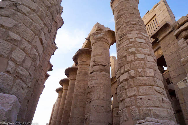 Egypt, Luxor, Ramses III Temple