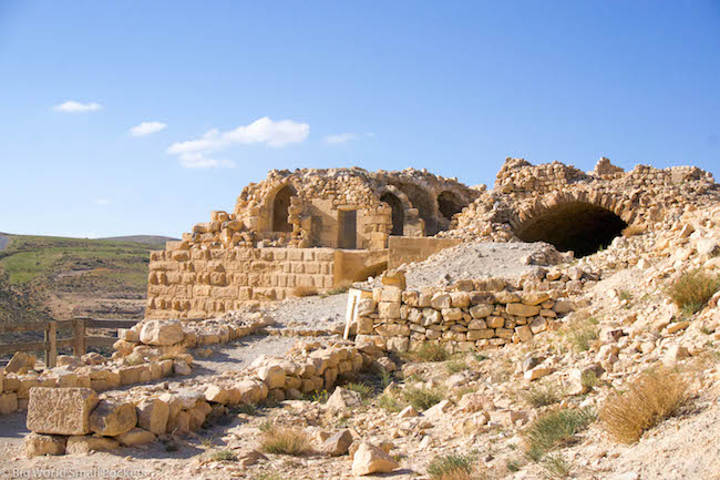 Jordan, Shobak Castle, Ruins