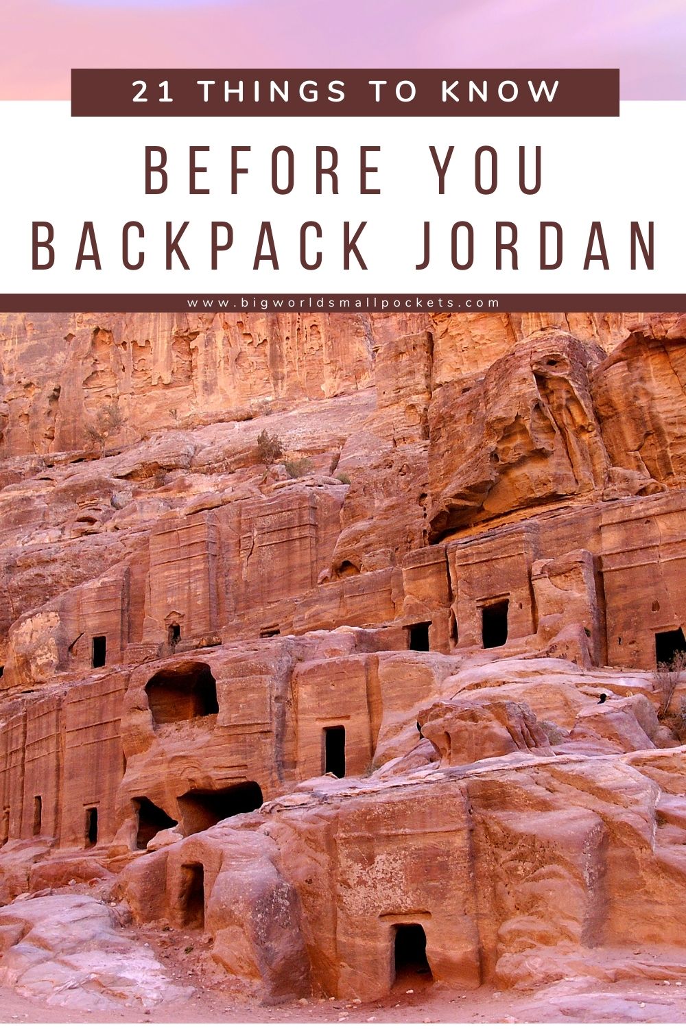 21 Things to Know Before You Backpack Jordan