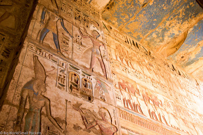 Egypt, Luxor, Hieroglyphics