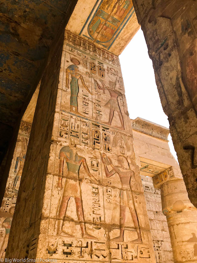 Egypt, Luxor, Medinat Habu