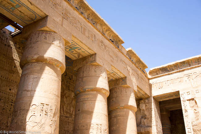 Egypt, Luxor, Temple Inscriptions