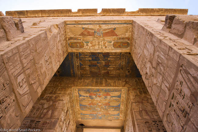 Egypt, Luxor, Temple Paintings