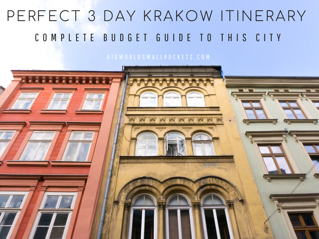 3 Days in Krakow Itinerary