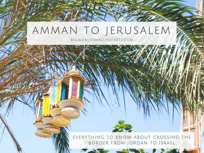 amman to jerusalem flights