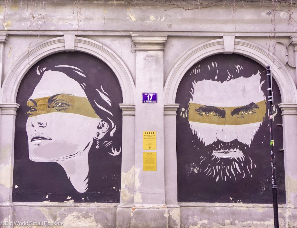 Poland, Krakow Itinerary, Kazimierz Street Art