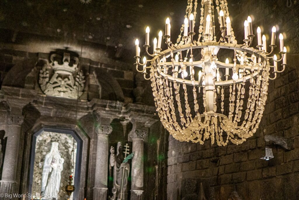 Poland, Krakow Itinerary, Salt Mine Chandelier