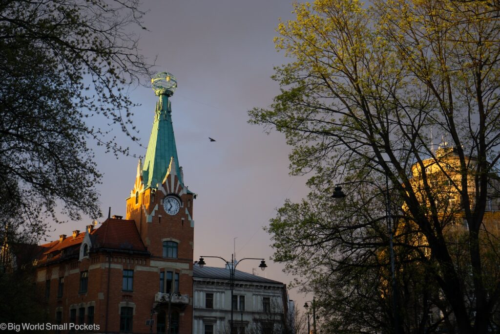 Poland, Krakow in 3 Days, Spire Against Dark Sky