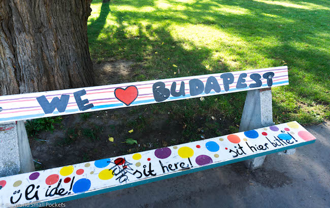 Hungary, Budapest, Bench