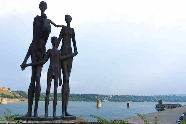 Serbia, Novi Sad, Statue